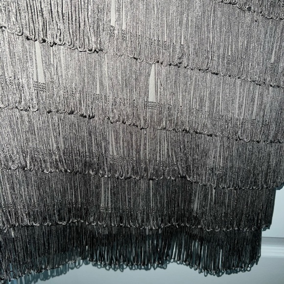 NWT H&M Fringe Flapper Dress Size Small - Picture 5 of 11